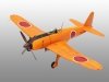 Fine Molds FC02 Mitsubishi A7M1 Reppu Sam Imperial Japanese Navy Experimental Carrier Fighter 1/48